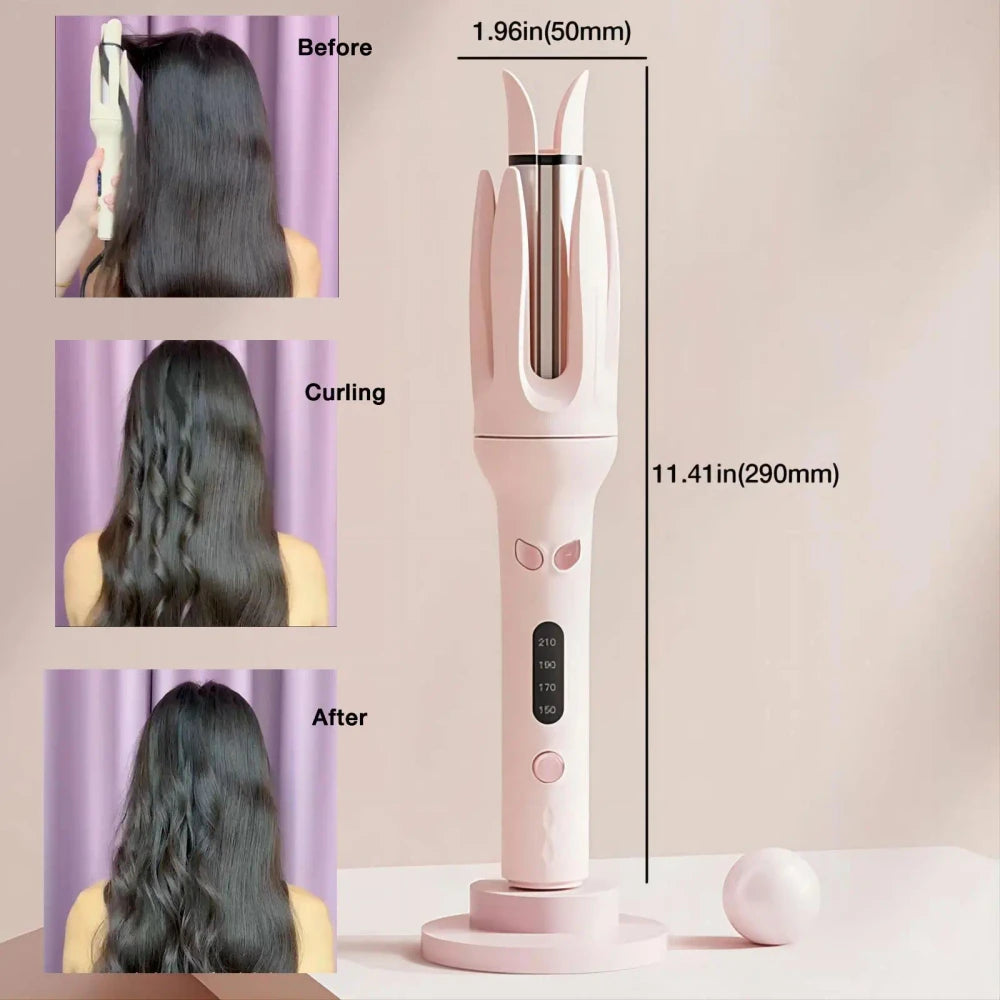 Automatic Negative Ion Hair Curler