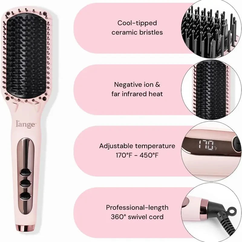 Ceramic Straightening Hairbrush
