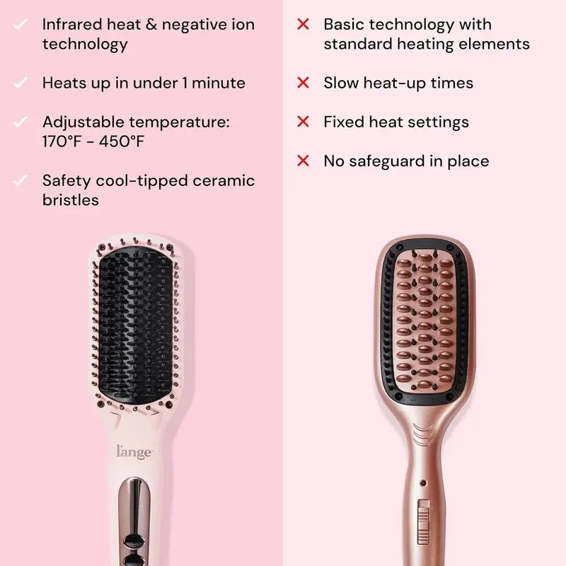 Ceramic Straightening Hairbrush