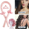 Heatless Hair Curler With Satin Bonnet Set