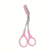 Eyebrow Trimming Scissors With Comb