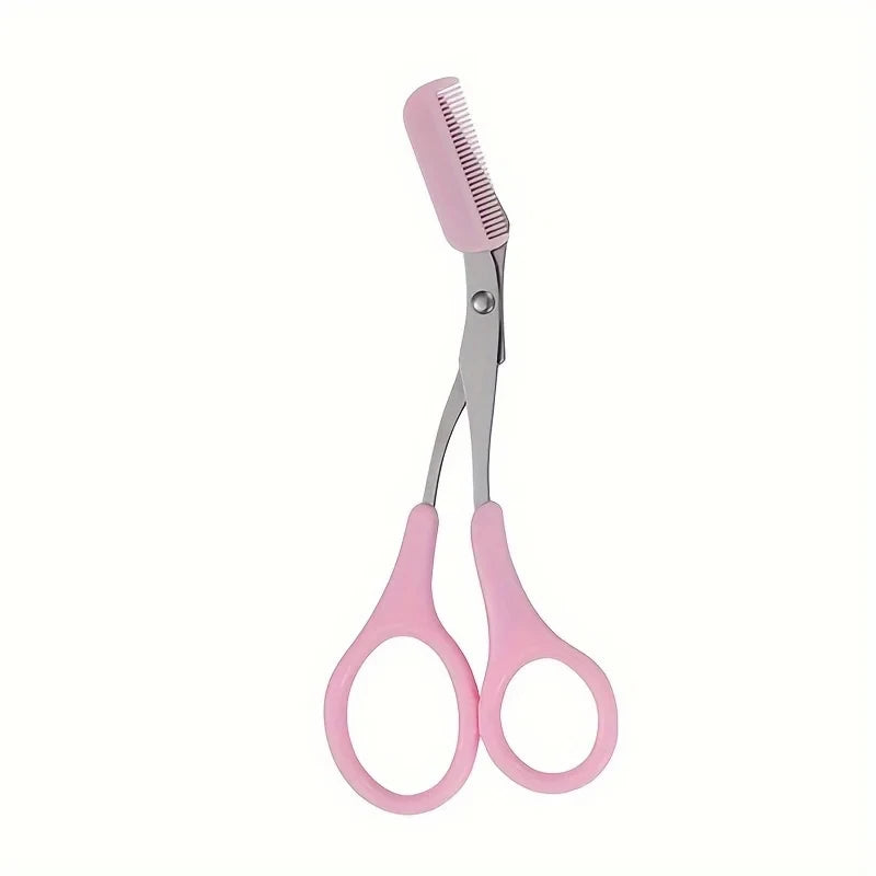 Eyebrow Trimming Scissors With Comb