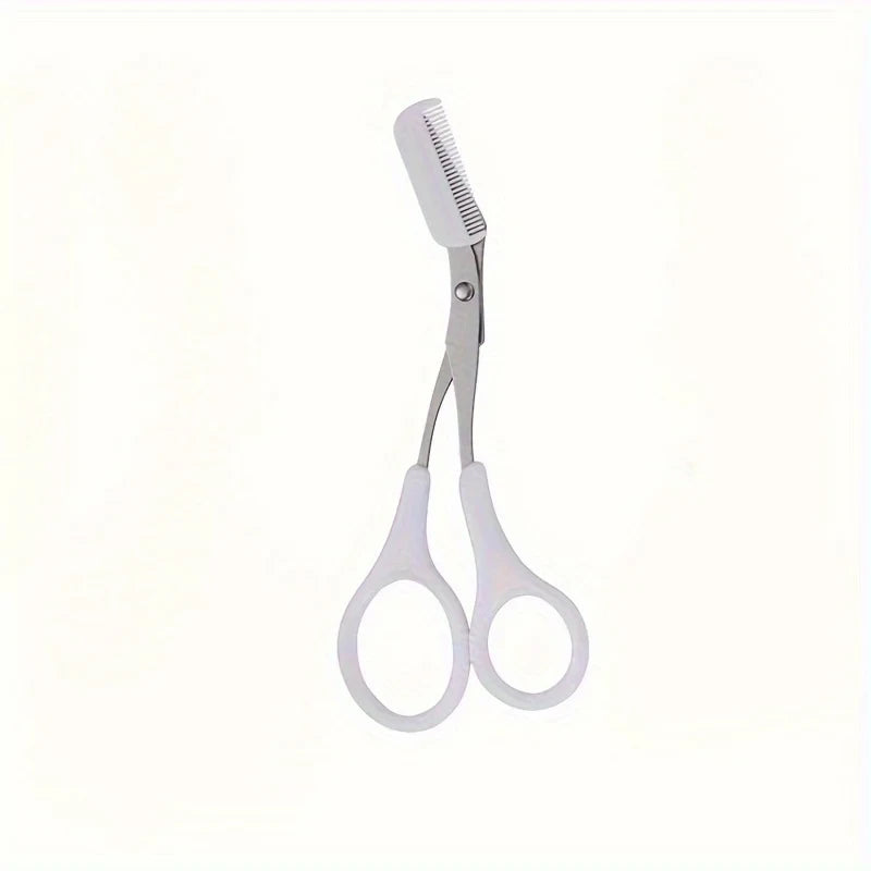 Eyebrow Trimming Scissors With Comb